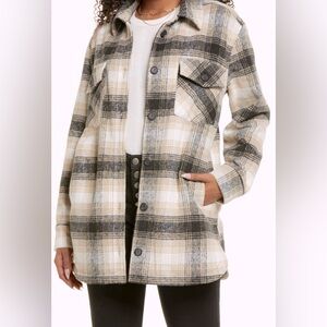 Thread & Supply Shacket - Plaid Button-Up Shirt Jacket
